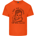 Hate Mondays Funny Work Office Humour Kids T-Shirt Childrens Orange