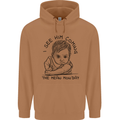 Hate Mondays Funny Work Office Humour Mens 80% Cotton Hoodie Caramel Latte