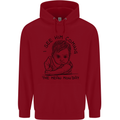 Hate Mondays Funny Work Office Humour Mens 80% Cotton Hoodie Red