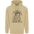 Hate Mondays Funny Work Office Humour Mens 80% Cotton Hoodie Sand