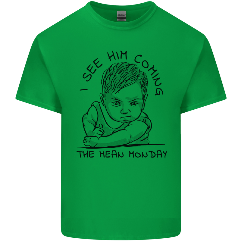 Hate Mondays Funny Work Office Humour Mens Cotton T-Shirt Tee Top Irish Green