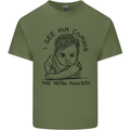 Hate Mondays Funny Work Office Humour Mens Cotton T-Shirt Tee Top Military Green