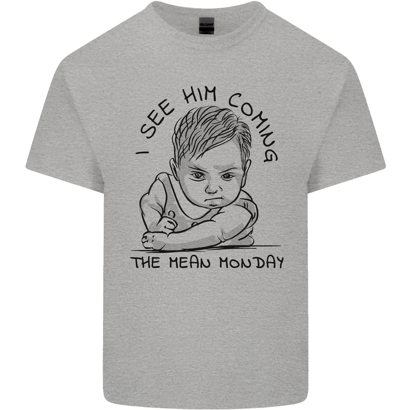 Hate Mondays Funny Work Office Humour Mens Cotton T-Shirt Tee Top Sports Grey