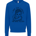 Hate Mondays Funny Work Office Humour Mens Sweatshirt Jumper Royal Blue