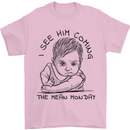 Hate Mondays Funny Work Office Humour Mens T-Shirt 100% Cotton Light Pink