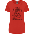Hate Mondays Funny Work Office Humour Womens Wider Cut T-Shirt Red