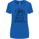 Hate Mondays Funny Work Office Humour Womens Wider Cut T-Shirt Royal Blue