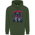 Haunted House Halloween Ghosts Spooks Childrens Kids Hoodie Forest Green