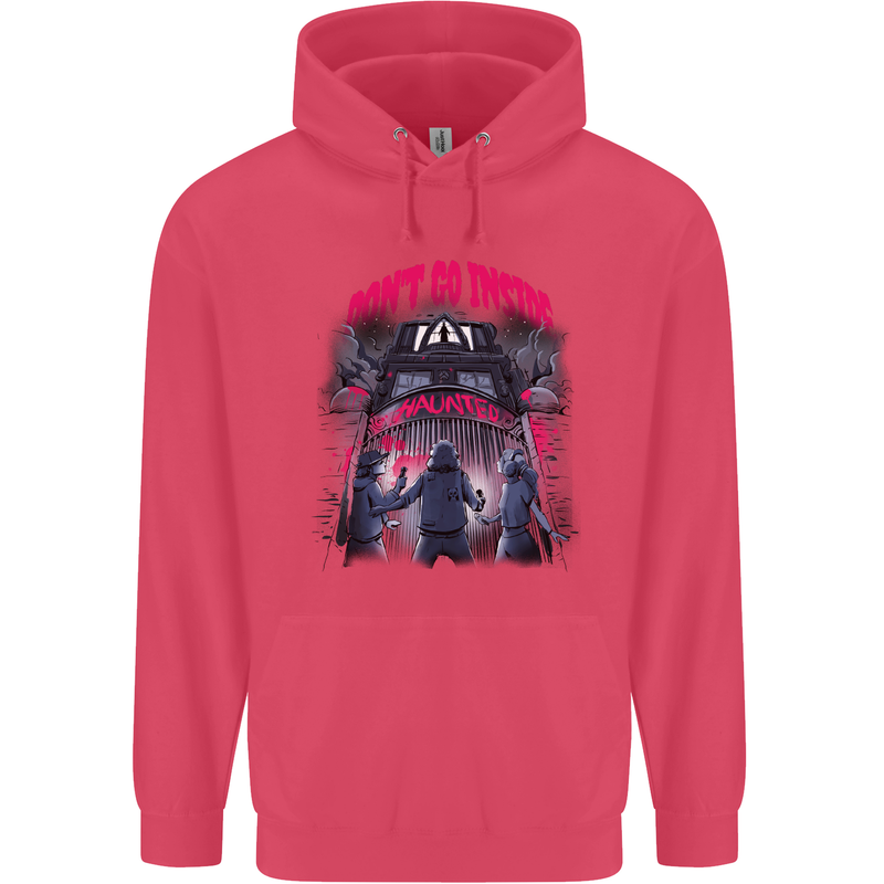 Haunted House Halloween Ghosts Spooks Childrens Kids Hoodie Heliconia