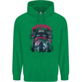 Haunted House Halloween Ghosts Spooks Childrens Kids Hoodie Irish Green