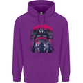 Haunted House Halloween Ghosts Spooks Childrens Kids Hoodie Purple