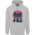 Haunted House Halloween Ghosts Spooks Childrens Kids Hoodie Sports Grey