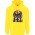 Haunted House Halloween Ghosts Spooks Childrens Kids Hoodie Yellow