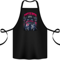 Haunted House Halloween Ghosts Spooks Cotton Apron 100% Organic Black