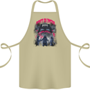 Haunted House Halloween Ghosts Spooks Cotton Apron 100% Organic Khaki