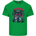 Haunted House Halloween Ghosts Spooks Kids T-Shirt Childrens Irish Green
