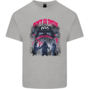 Haunted House Halloween Ghosts Spooks Kids T-Shirt Childrens Sports Grey