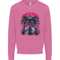 Haunted House Halloween Ghosts Spooks Mens Sweatshirt Jumper Azalea