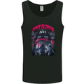 Haunted House Halloween Ghosts Spooks Mens Vest Tank Top Black