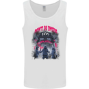 Haunted House Halloween Ghosts Spooks Mens Vest Tank Top White