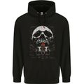 Haunted House Skull Halloween Childrens Kids Hoodie Black