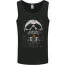 Haunted House Skull Halloween Mens Vest Tank Top Black