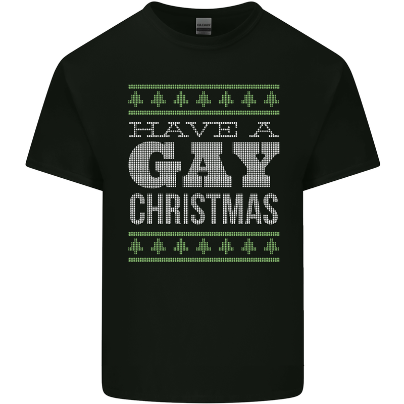 Have a Gay Christmas Funny LGBT Xmas Kids T-Shirt Childrens Black