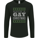 Have a Gay Christmas Funny LGBT Xmas Mens Long Sleeve T-Shirt Black