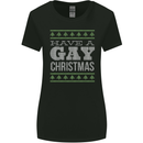 Have a Gay Christmas Funny LGBT Xmas Womens Wider Cut T-Shirt Black