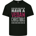Have a Vegan Christmas Funny Xmas Vegetarian Kids T-Shirt Childrens Black