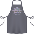 He First Loved Us Christian Jesus God Christ Cotton Apron 100% Organic Steel