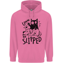 He Slipped A Cat Murdering a Dog Funny Childrens Kids Hoodie Azalea
