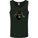 Head of a Gorilla Mens Vest Tank Top Black