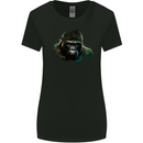 Head of a Gorilla Womens Wider Cut T-Shirt Black