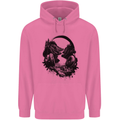 Headphones & Nature Music Trekking Hiking Childrens Kids Hoodie Azalea