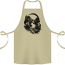 Headphones & Nature Music Trekking Hiking Cotton Apron 100% Organic Khaki