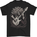 Heavy Metal Rock Skull Guitar Music 2 Mens T-Shirt 100% Cotton BLACK