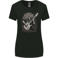 Heavy Metal Rock Skull Guitar Music 2 Womens Wider Cut T-Shirt Black