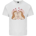 Hedgehog Love Valentines Day Kids T-Shirt Childrens White