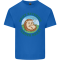 Hedgehog Spiky Exterior Tender Heart Kids T-Shirt Childrens Royal Blue
