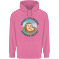 Hedgehog Spiky Exterior Tender Heart Mens 80% Cotton Hoodie Azelea