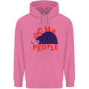 Hedgehog Ughh People Funny Mens 80% Cotton Hoodie Azelea