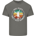 Helicopter Pilots Don't Need Runways Funny Mens Cotton T-Shirt Tee Top Charcoal