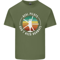 Helicopter Pilots Don't Need Runways Funny Mens Cotton T-Shirt Tee Top Military Green