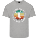 Helicopter Pilots Don't Need Runways Funny Mens Cotton T-Shirt Tee Top Sports Grey