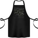Hell Riders Biker Motorbike Motorcycle Chopper Cotton Apron 100% Organic Black