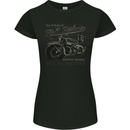 Hell Riders Biker Motorbike Motorcycle Chopper Womens Petite Cut T-Shirt Black