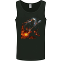 Hell Skull Rocker Rock n Roll Heavy Metal Guitar Mens Vest Tank Top Black