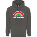 Hello Mama & Papa Im a Gaysian LGBT Childrens Kids Hoodie Storm Grey