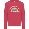 Hello Mama & Papa Im a Gaysian LGBT Kids Sweatshirt Jumper Heliconia